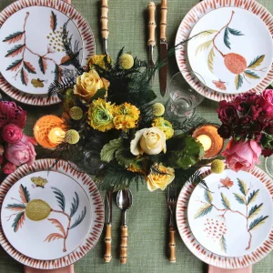 Jardins de Shalimar Dessert Plates - Set of 4