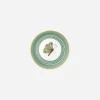 Jardins d’Udaipur Butterfly Bread Plate - Moss