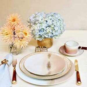 Julia Rosewood 4-Piece Cutlery Set