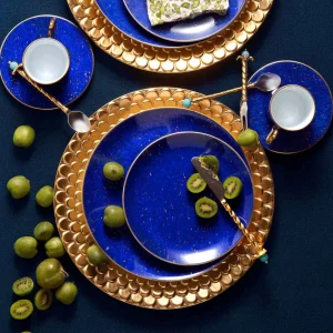 Lapis Canape Plates - Set of 4