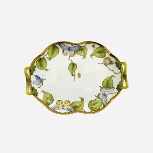 Leaves & Butterflies Serving Tray