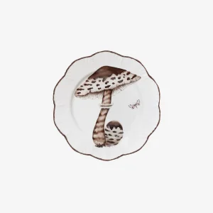 Les Champignons Dessert Plates - Set of 6