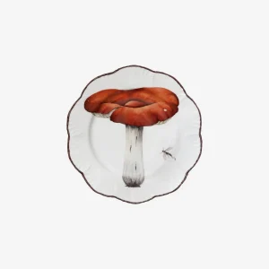 Les Champignons Dessert Plates - Set of 6