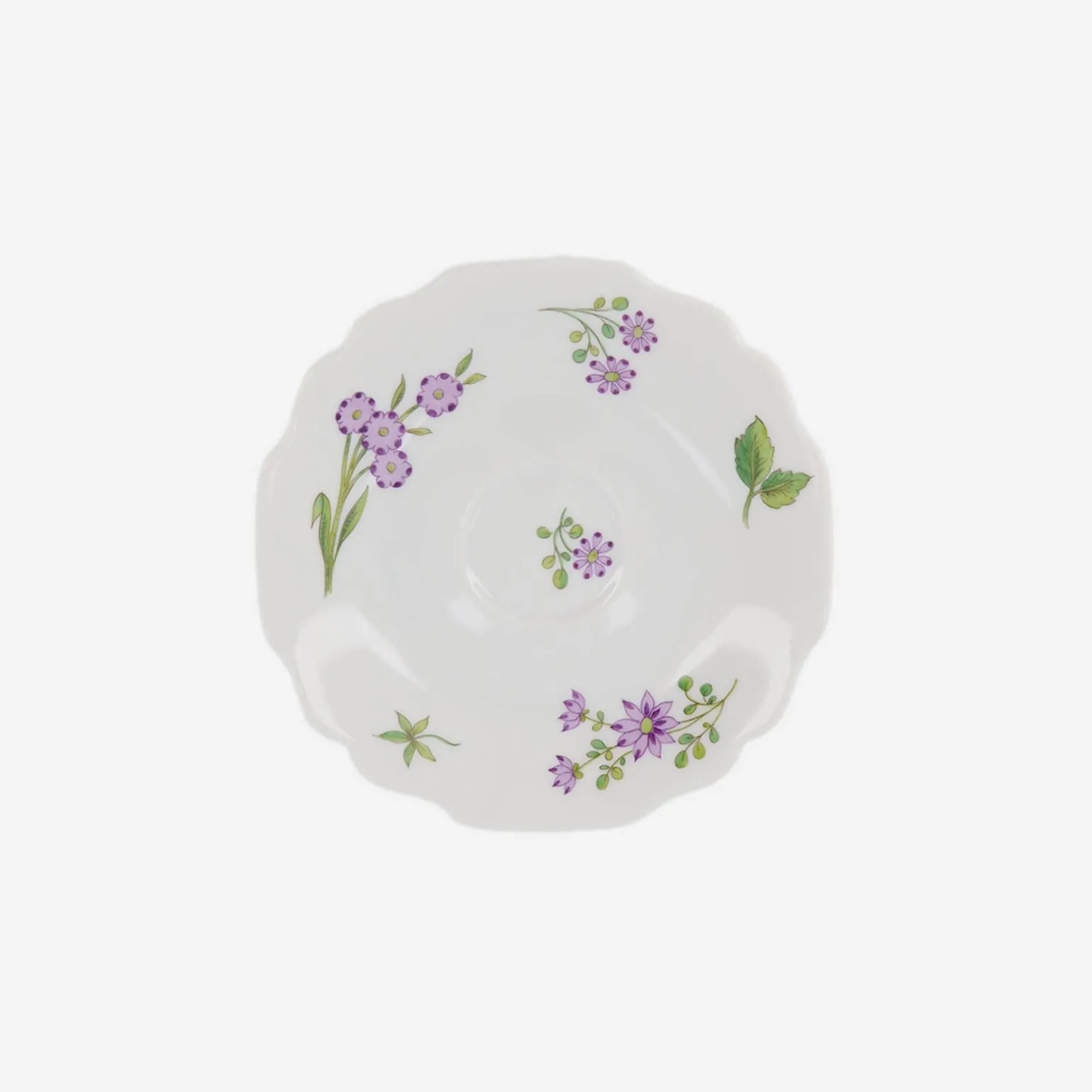 lilac_floral_bouquets_esp_3.webp Lilac Floral Bouquets Espresso Cup & Saucer - Dahlia