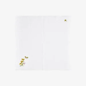 Lilac Flower & Butterfly Dinner Napkin