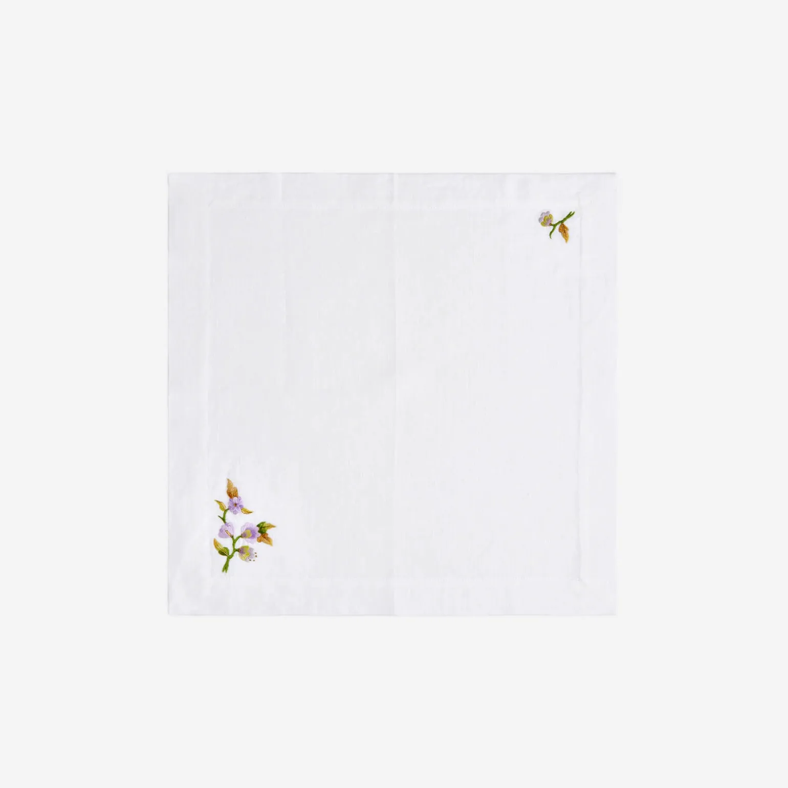 lilac_flower__butterfly_t_3.webp Lilac Flower & Butterfly Tea Napkin - Set of 2