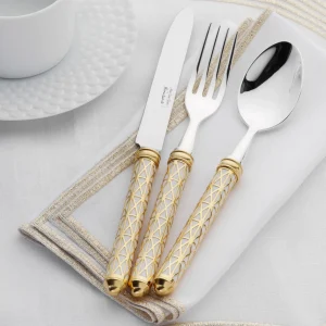 Louxor 4-Piece Silver Plated Cutlery Set