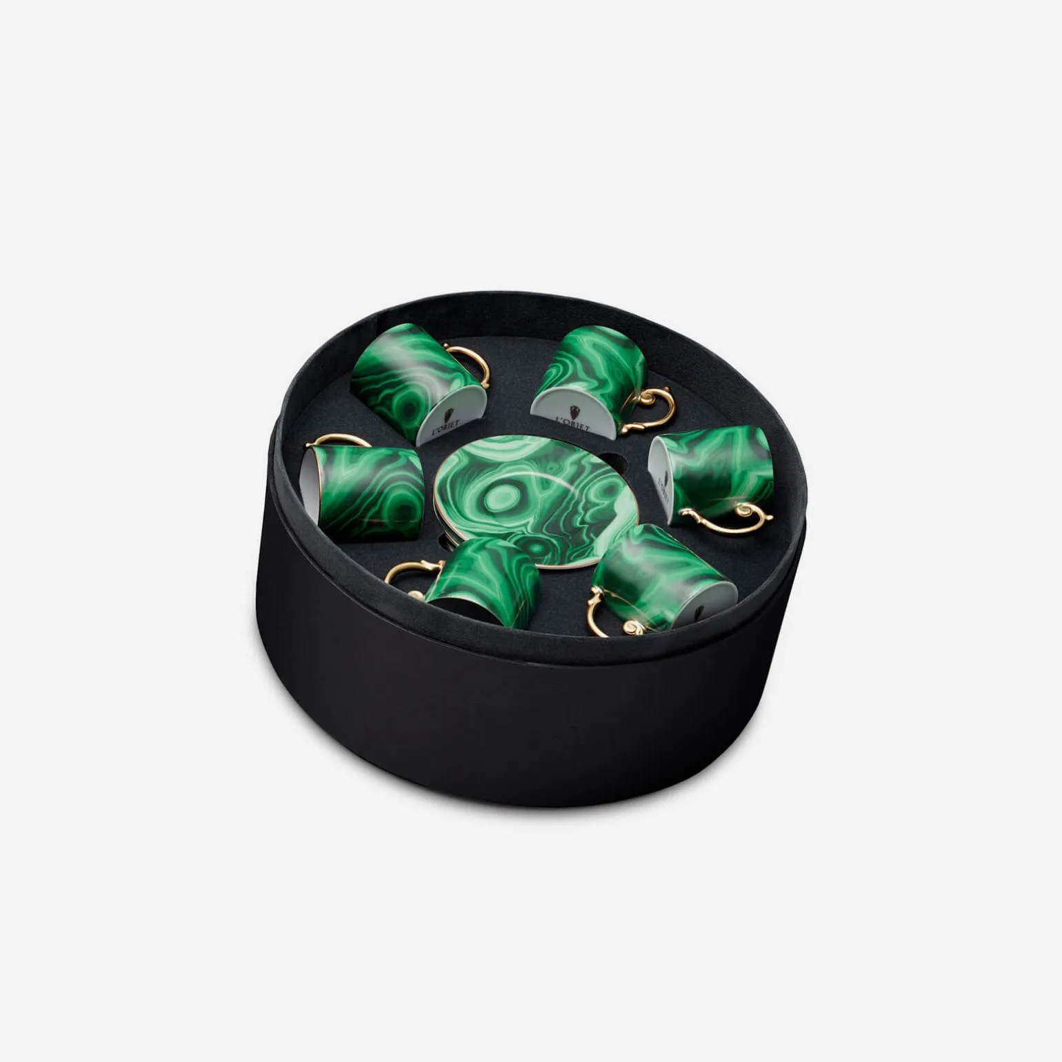 malachite_espresso_cups_a_0.webp Malachite Espresso Cups and Saucers - Set of 6