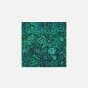 Malachite Linen Napkin