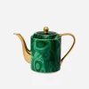 Malachite Teapot