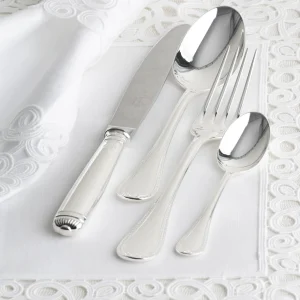 Malmaison 4-Piece Silver Plated Cutlery Set