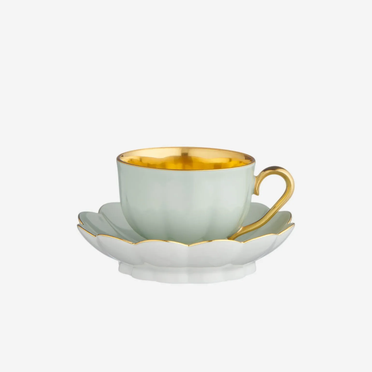 melon_espresso_cup__sauce_0-1.webp Melon Espresso Cup & Saucer Celadon