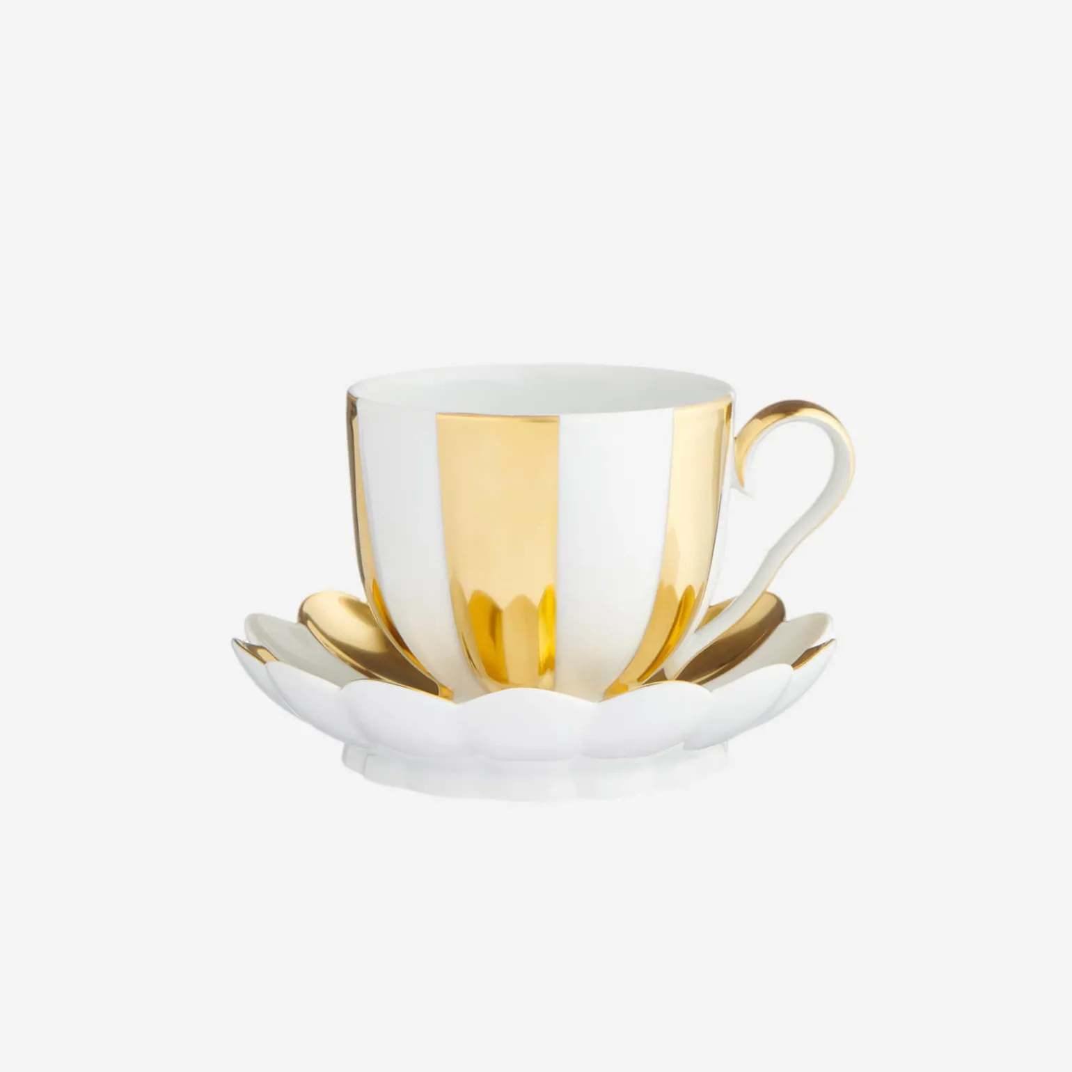 melon_teacup__saucer_whit_0.webp Melon Teacup & Saucer White and Gold
