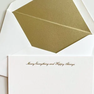 Merry Everything & Happy Always Cards