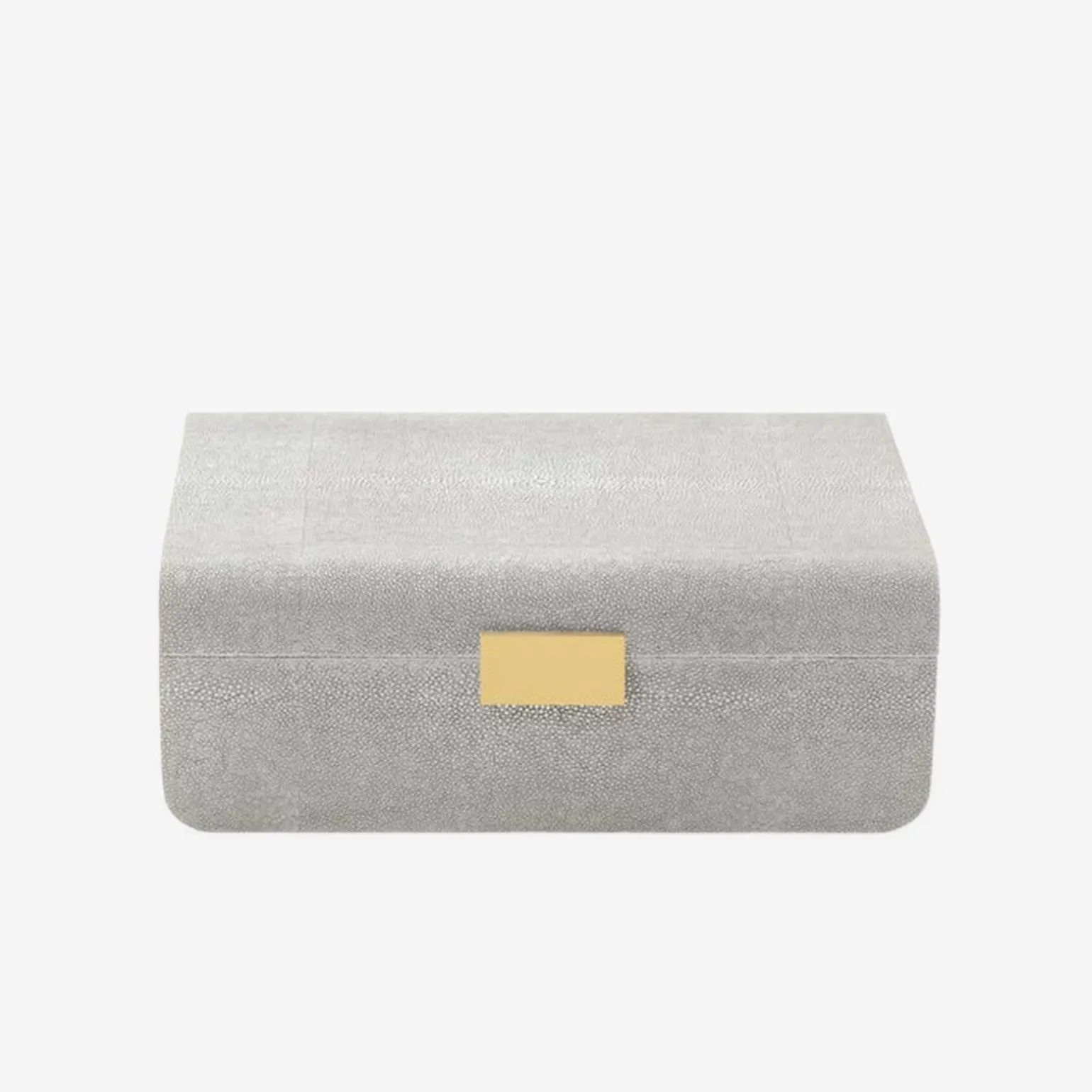 modern_shagreen_jewellery_0.webp Modern Shagreen Jewellery Box Large - Dove