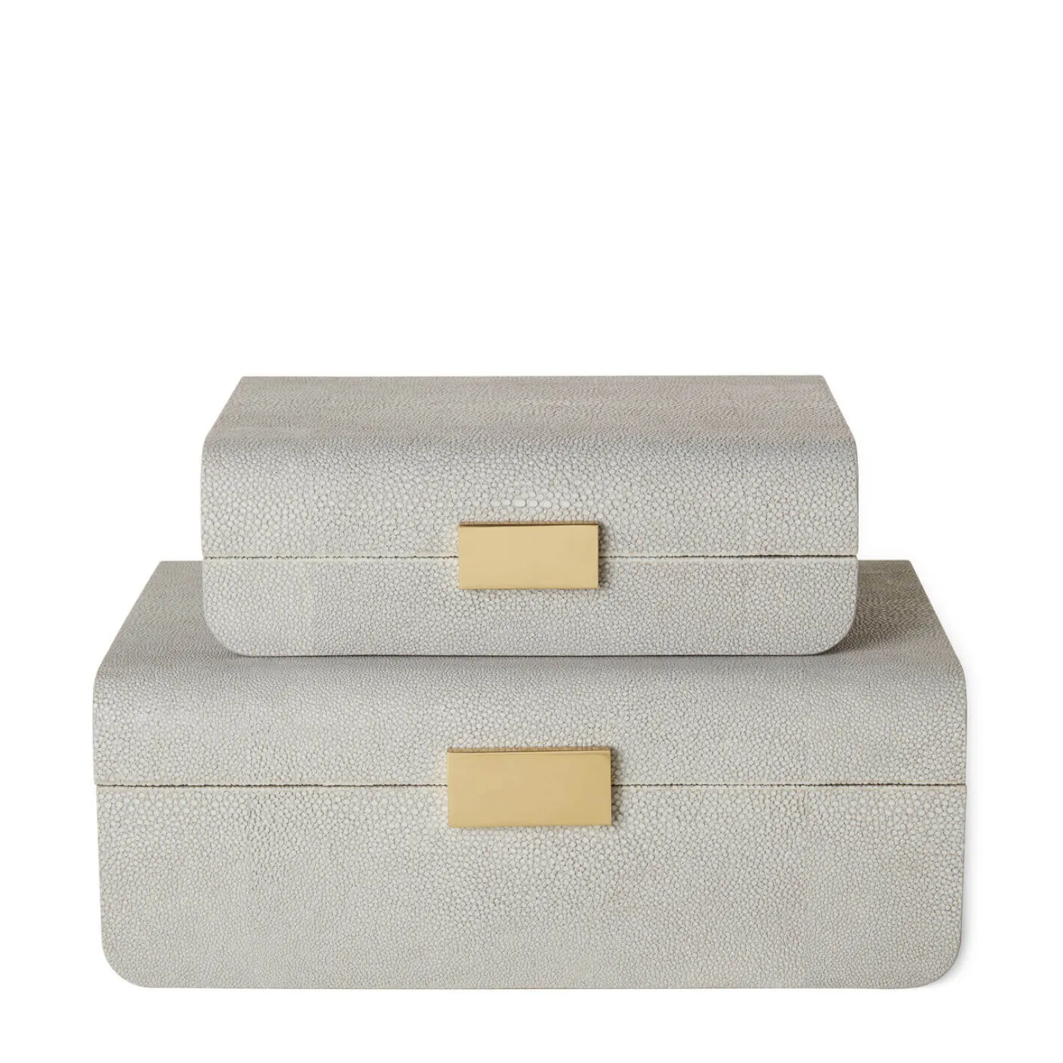 modern_shagreen_jewellery_2.webp Modern Shagreen Jewellery Box Large - Dove