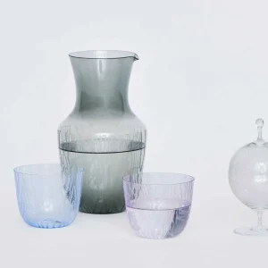 Moiré Carafe Blue