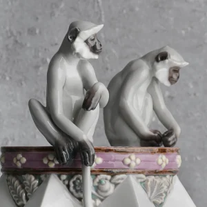 Monkey Tall Vase