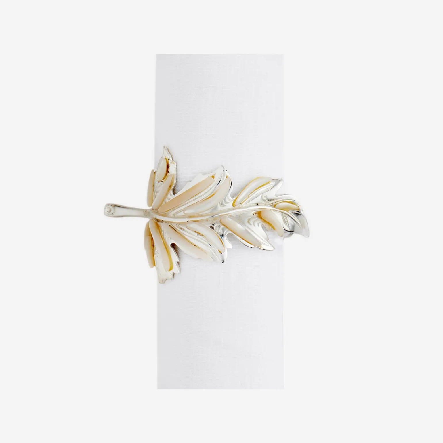 mother_of_pearl_garland_n_0.webp Mother of Pearl Garland Napkin Ring - Set of 4