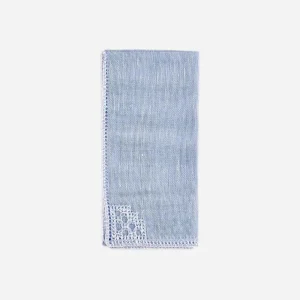 Mozzano Embroidered Napkin Blue