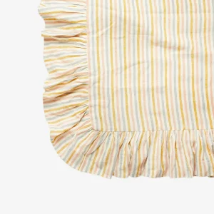 Multi Stripe Frill Tablecloth