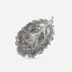 Oak Leaf Sterling Silver Bowl - Medium