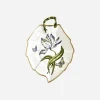Old Master Tulips Leaf Dish