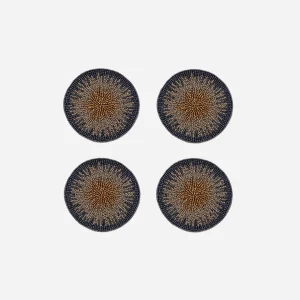 Ombre Beaded Coaster - Set of 4