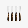 Omega Tortoiseshell Set of 4 Spreaders