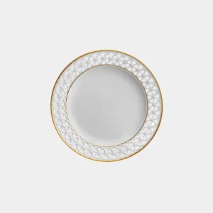 Open Lace Side Plate Gold
