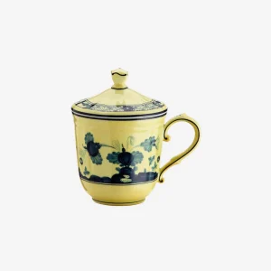 Oriente Italiano Mug with Lid Citrino