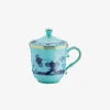 Oriente Italiano Mug with Lid Iris