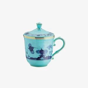 Oriente Italiano Mug with Lid Iris
