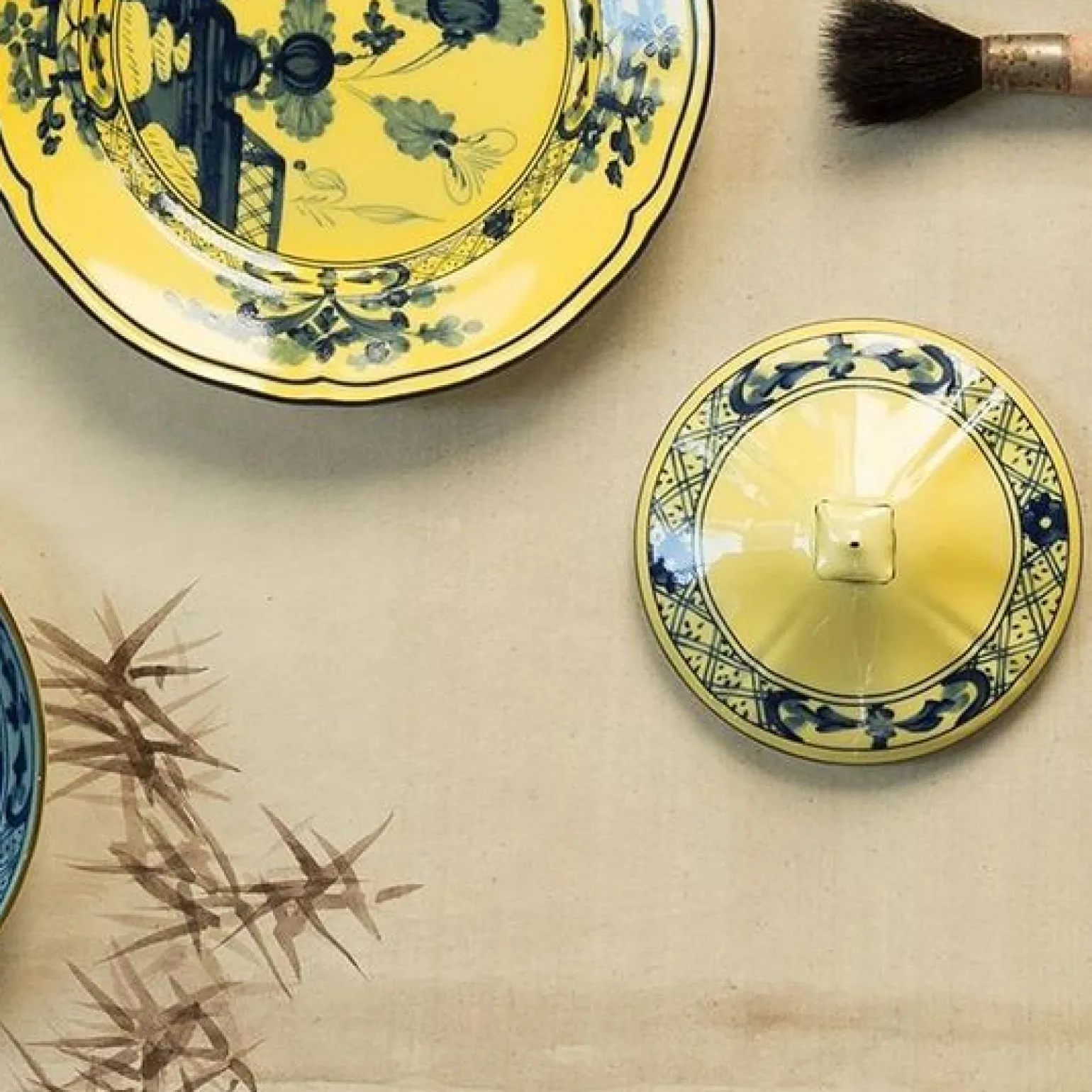 oriente_italiano_soup_pla_1-3.webp Oriente Italiano Soup Plate Citrino - Set of 2