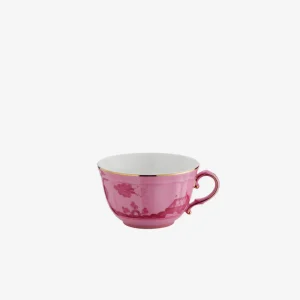 Oriente Italiano Teacup & Saucer Porpora - Set of 2