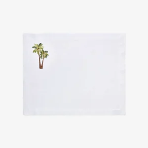 Palm Tree Embroidered Placemat