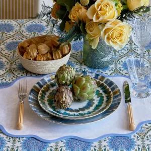 Panache Dinner Plate Bleu