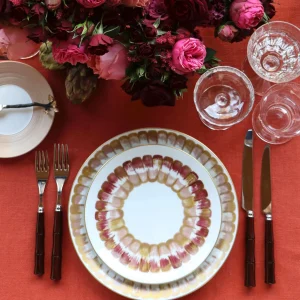 Parure Dessert Plate Rouge