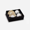 Perlée Gold Tea Cup & Saucer - Set of 2