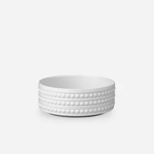 Perlée White Medium Deep Bowl