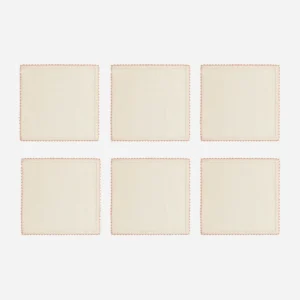 Piquillos Pink Coaster - Set of 6