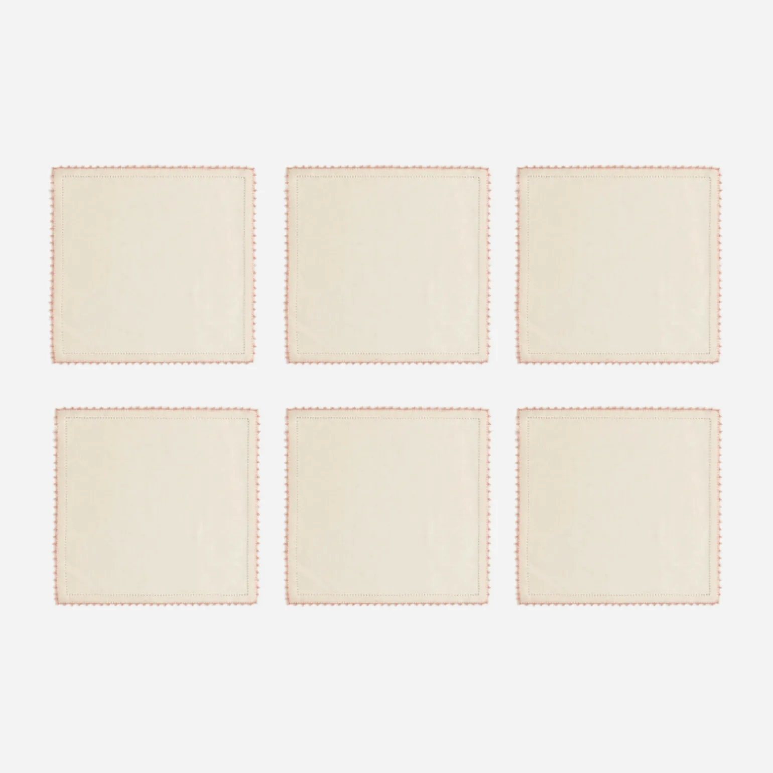 piquillos_pink_coaster__s_0.webp Piquillos Pink Coaster - Set of 6