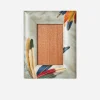Plumes Marquetry Frame