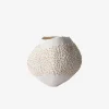 Porifera White and Gold Vase