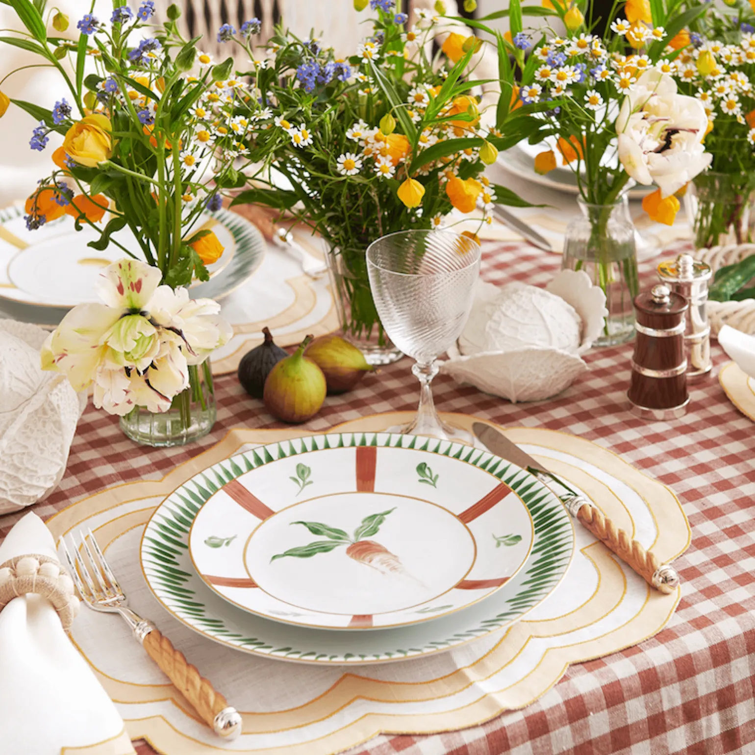Potager du Roi Dessert Plate - Set of 6