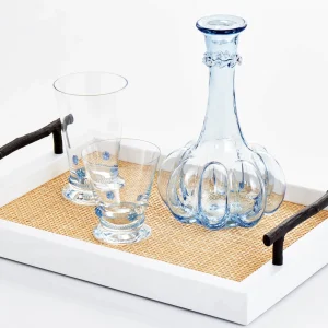 Pumpkin Light Blue Carafe