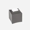 Ready Leather Tissue Holder Lava