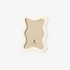 Ripple White Enamel Frame - Small