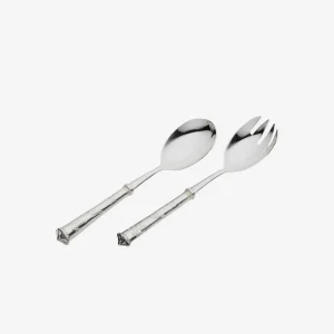 Roi Corail 2-Piece Silver Plated Serving Set