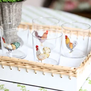 Rooster Tumblers - Set of 6